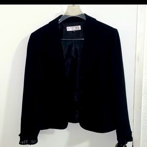 Black skirt suit tahari